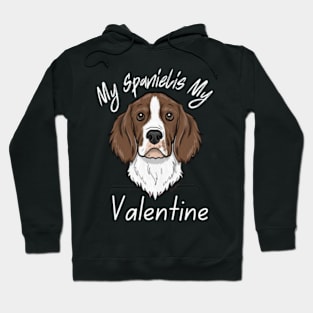 My Spaniel IS My Valentine Hoodie